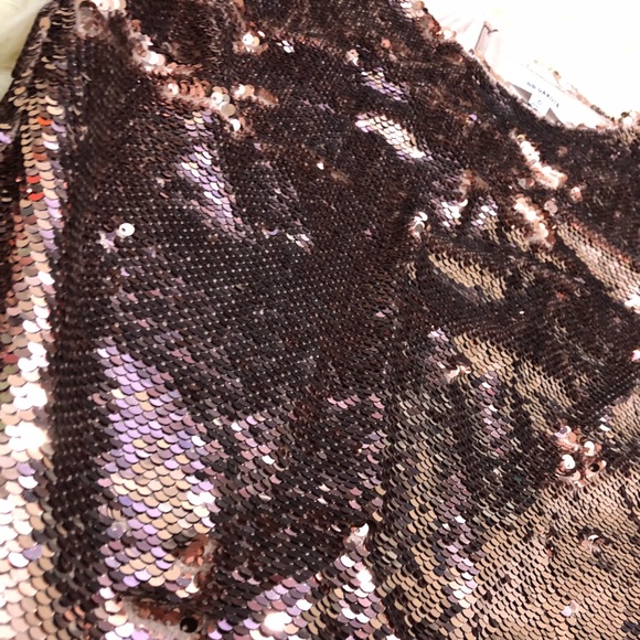 BB Dakota rose gold sequin dress - Picture 6 of 8